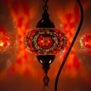 Ver imagem 3 de ABAJUR DE MESA MOSAICO TURCO - M21VPSD45