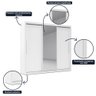 Guarda-Roupa Casal 3 Portas 1 Porta Espelhada Royale 100% MDF - 13