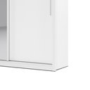 Ver imagem 4 de Guarda-Roupa Casal 3 Portas 1 Porta Espelhada Royale 100% MDF Branco/Acetinado