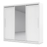 Guarda-Roupa Casal 3 Portas 1 Porta Espelhada Royale 100% MDF - 11
