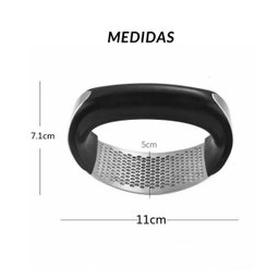 Amassador Alho em Inox Transforme o Alho Forma Rápida e - 3