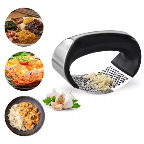 Amassador Alho em Inox Transforme o Alho Forma Rápida e