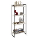 Ver imagem 1 de Estante Livreiro Dynamica Industrial 60cm 4 Prateleiras C08 Snow - Mpozenato