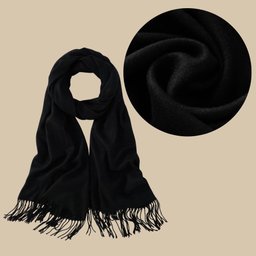 Cachecol Lenço de Pescoço Echarpe Pashmina Elegante Versátil - 4