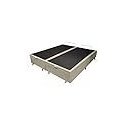 Ver imagem 3 de Cama Box Bau King Bege Corino 1,93cm Premium Blindada Super Reforçada