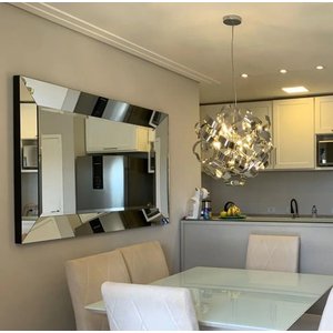 Espelho Chanfrado Cristal 90x150 Cm Luxo