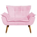 Ver imagem 7 de Namoradeira Opala Suede Rosa Bebê
