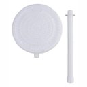 Ver imagem 2 de Chuveiro Água Fria Durin 8" Branco