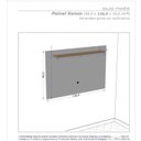 Ver imagem 3 de Conjunto Retrô Rack com Painel e Aparador Desing Curvo TV até 50 Polegadas 