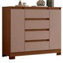 Ver imagem 2 de Cômoda Sapateira 4 Gavetas e 2 Portas Atena