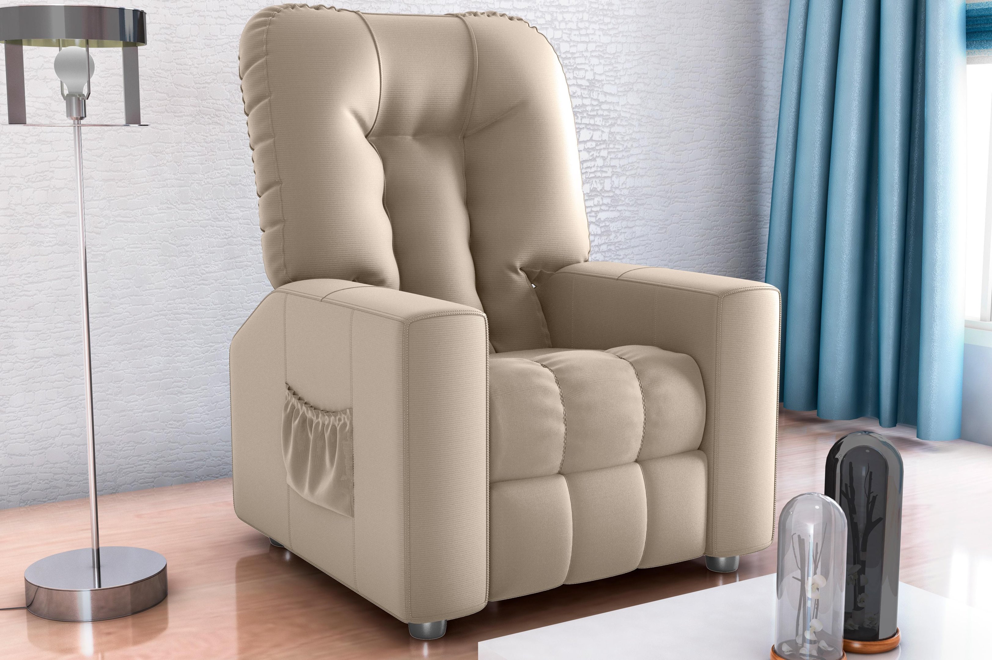 Poltrona Reclinável Mx5 Pallas Turkey Cappuccino F440 - Matrix