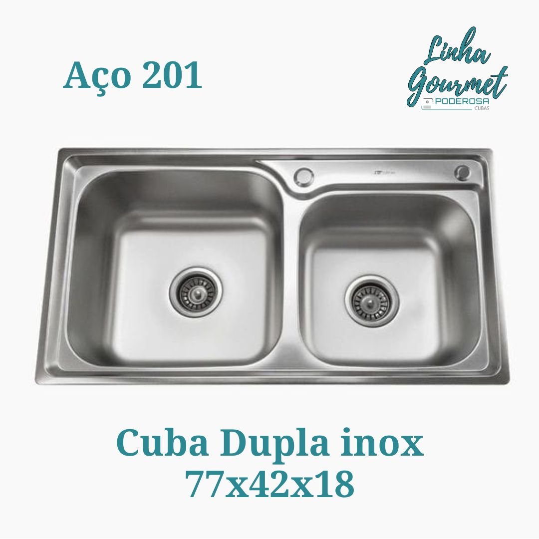 Cuba Gourmet Dupla 77x42 Ac C/ Acess - 2