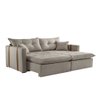 Sofa Cama e Reclinavel Lisboa 1,80m 03 Lugares Mola Ensacada Txr - 1