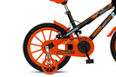 Ver imagem 4 de Bicicleta Dinos Spinossauro Aventuras, Aro 16, Quadro 12, com Freios V-brake, com Rodas de Apoio e C