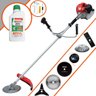 Roçadeira Cg430-p Anmax com Carretel + Faca 2p, 3p, 40d, 80d + Escova de Aço + Óleo Stihl - 3