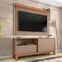 Ver imagem 4 de Bancada Rack com Painel para Tv até 55 Polegadas Jace Cinza