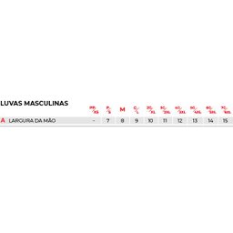 Luva Texx Old Shoot Preta 5xl - 4