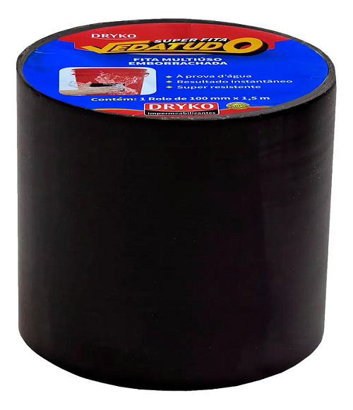 Fita Adesiva Super Fita 10cm x 1,5m Pr Vedatudo Dryko Unico - 2