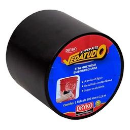 Fita Adesiva Super Fita 10cm x 1,5m Pr Vedatudo Dryko Unico - 3