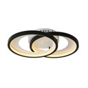 Ver imagem 1 de Plafon Sobrepor Loop Preto e Branco Led 34W 3000K Bivolt HM007WB Bella