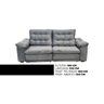 Sofá Alemanha 4 Lugares Retrátil e Reclinável 225cm Tecido Veludo Flash Cor Cinza - 2