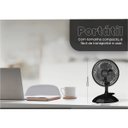 Ver imagem 2 de Micro Ventilador 20cm Mini 127 Volts Black - 19133 - Ventisol
