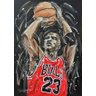 Nba - Chicago Bulls - Michael Jordan - Photo Rag - 1