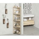 Ver imagem 2 de Estante de Canto Natural com 5 Prateleiras