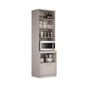 Ver imagem 7 de Cozinha Completa Itatiaia Essence 350cm com Vidro em Madeira Fendi/gris