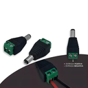 Ver imagem 5 de Kit 20 Unidades Conector P4 Macho com Borne para Cftv e LED