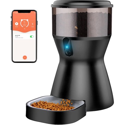 Alimentador Automático 4l para Gatos: Aplicativo e Wifi 2,4g