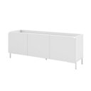 Ver imagem 2 de Rack para TV 55 Polegadas 3 Portas e 2 Prateleiras Curve Branco