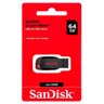 Pendrive 64gb Sandisk Cruzer Blade Z50, Usb 2.0, Preto e Vermelho - Sdcz50-064g-b35 - 3