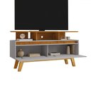 Ver imagem 3 de Rack para Tv até 50 Polegadas Mansell 2 Portas Naturalle/off White - Pnr Móveis