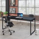 Ver imagem 1 de Mesa de Escritório Kuadra Yescasa Preto/Ônix