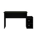 Ver mais imagens de Mesa Gamer Escrivaninha com Nichos 133,8cm Preto Acetinado