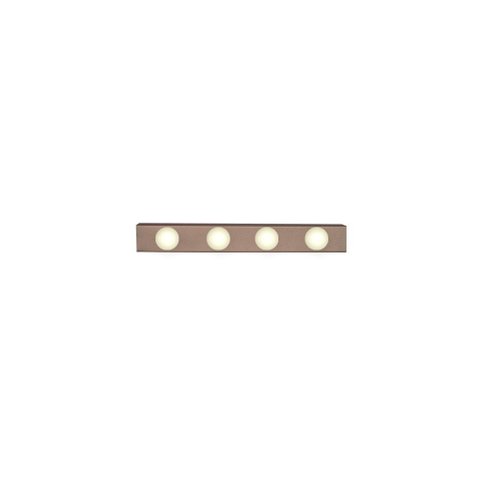 LUMINÁRIA PAREDE ARANDELA CAMARIM MAKE 04 LAMP BRONZE MATE - 1502/4 BZM