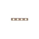 Ver imagem 1 de LUMINÁRIA PAREDE ARANDELA CAMARIM MAKE 04 LAMP BRONZE MATE - 1502/4 BZM
