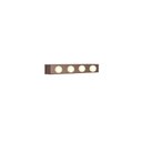 Ver imagem 2 de LUMINÁRIA PAREDE ARANDELA CAMARIM MAKE 04 LAMP BRONZE MATE - 1502/4 BZM