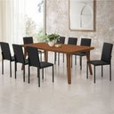Ver imagem 4 de Mesa de Jantar em Madeira Maciça Millena 180cm Robusta Castanho