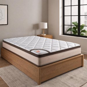 Colchão Colorado Queen Molas Ensacadas 158x198x26 Bom Pastor