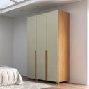 Ver imagem 1 de Roupeiro 135cm 3 Portas Freijó/off White W203
