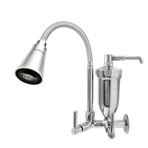 Torneira Filtro Cozinha Parede Cônica Cromada C-72