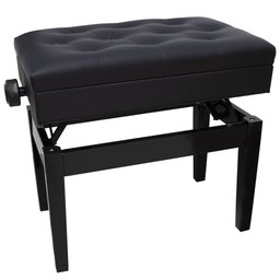Banco de Piano com Regulagem Ba 3 Preto Alan - 1