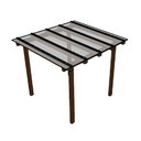 Ver imagem 1 de Kit Policarbonato Cristal 4mm 2,00m X 3,00m - Perfis Naturais