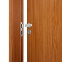 Ver imagem 6 de Kit Porta de Madeira Lisa 215x74cm com Batente de MDF Ultra 10cm Melamínica MGM Abertura Esquerda Ma