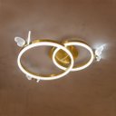 Ver imagem 1 de Lustre de Teto Borboleta com 2 Arcos Redondo LUXVIE