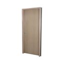 Ver imagem 2 de Kit Porta de Madeira Lisa 215x74cm com Batente de MDF Ultra 10cm Melamínica MGM Abertura Esquerda Ma
