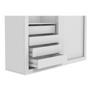 Ver imagem 3 de Guarda-Roupa Tutto New 2 Portas Deslizantes Cor Branco
