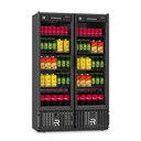 Ver imagem 1 de Visa Cooler Multiportas Resfriados 2 Portas 0 a 7 ºC VCM2PPP Preto/Preto 220V - Refrimate